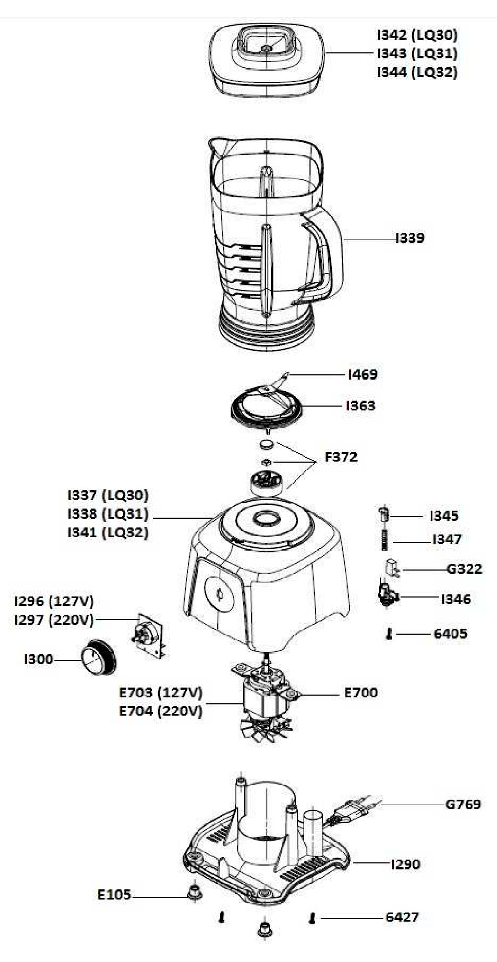 Liquidificador Arno Power Mix Limpa Fácil LQ30