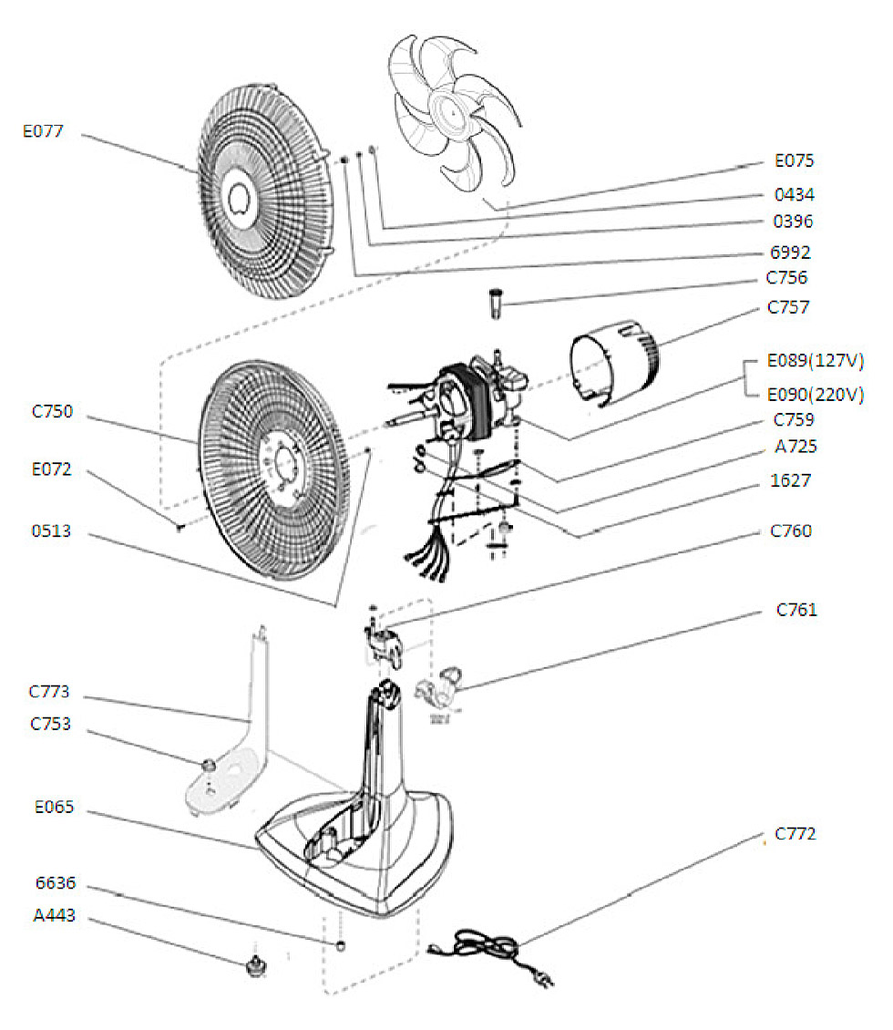 Ventilador Arno Turbo Silencio Maxx TS30